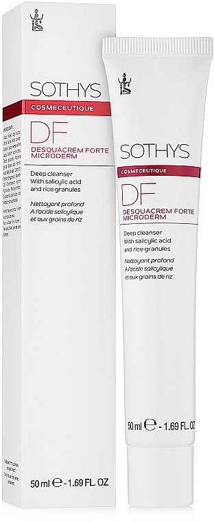 Tiefenreinigende und exfolierende Gesichtscreme - Sothys Desquacrem Forte Microderm — Bild N1