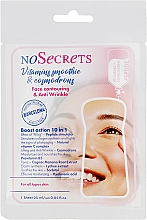 Düfte, Parfümerie und Kosmetik Tuchmaske für das Gesicht mit Peptiden - FCIQ NoSecrets Vitamins Smoothic&Cosmodrons