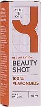 Düfte, Parfümerie und Kosmetik Regenerierendes Gesichtsserum - You & Oil Beauty Shot 04 100% Flavonoids Face Serum