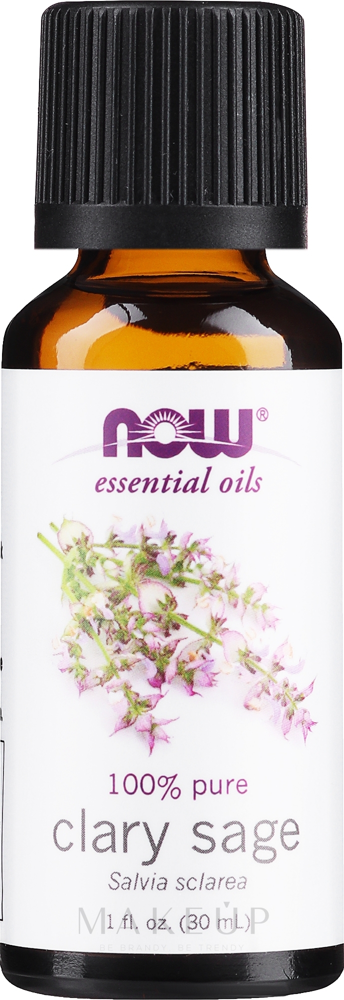 Ätherisches Öl Salbei - Now Foods Essential Oils 100% Pure Clary Sage — Bild 30 ml