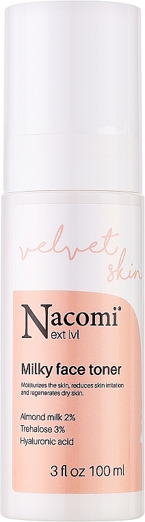 Feuchtigkeitsspendendes Gesichtstonikum - Nacomi Next Level Milky Face Toner — Bild N1