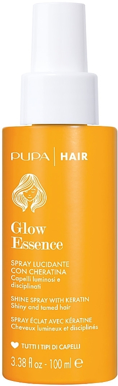Haarspray für mehr Glanz - Pupa Glow Essence Shine Spray with Keratin — Bild N1
