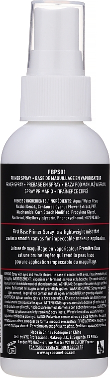 Gesichtsprimer - NYX Professional Makeup First Base Makeup Primer Spray — Bild N2