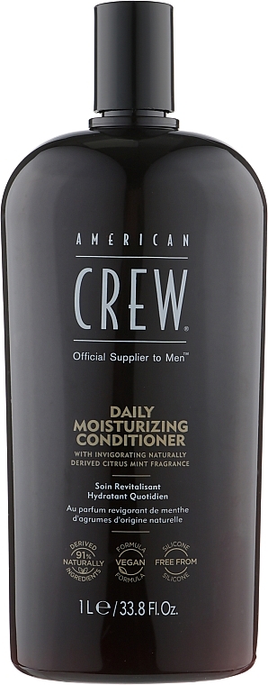 Feuchtigkeitsspendende Haarspülung für den täglichen Gebrauch - American Crew Daily Moisturizing Conditioner — Bild N1