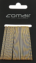 Haarklemmen Classic gerade 7 cm gold - Comair — Bild N1