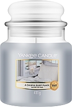 Düfte, Parfümerie und Kosmetik Duftkerze im Glas A Calm & Quiet Place - Yankee Candle A Calm & Quiet Place Jar