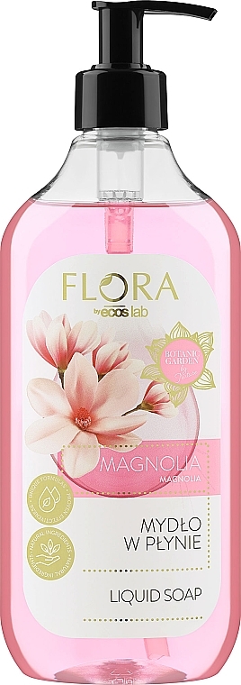 Flüssigseife Magnolie - Vis Plantis Flora Liquid Soap — Bild N1