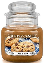 Düfte, Parfümerie und Kosmetik Duftkerze im Glas Chocolate Chip Cookie - Country Candle Chocolate Chip Cookie