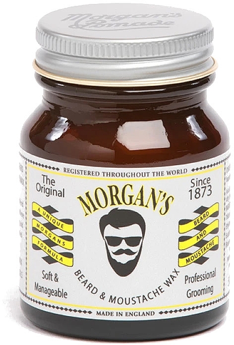 Schnurrbart- und Bartwachs - Morgan`s Beard And Moustache Wax — Bild N1