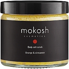 Düfte, Parfümerie und Kosmetik Körpersalzpeeling mit Orangen und Zimt - Mokosh Cosmetics Body Salt Scrub Orange & Cinnamon