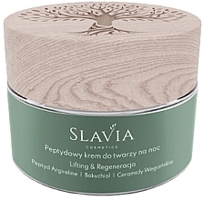 Peptid-Gesichtscreme für die Nacht - Slavia Cosmetics — Bild N1