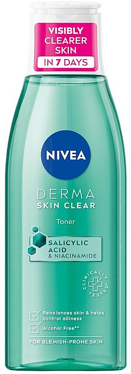 Gesichtsreinigungstoner - Nivea Derma Skin Clear Toner — Bild N1