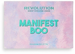 Lidschattenpalette - Makeup Revolution Power Shadow Palette Manifest Boo — Bild N2