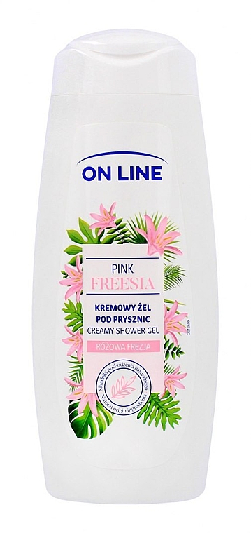 Cremiges Duschgel Rosa Freesie - On Line Pink Freesia Creamy Shower Gel — Bild N1