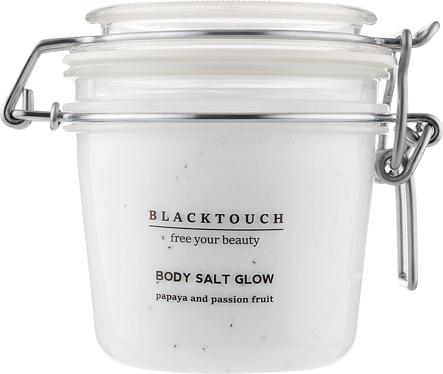 Körperpeeling mit Papaya und Maracuja - BlackTouch Papaya and Passion Fruit Body Salt Glow — Bild N1