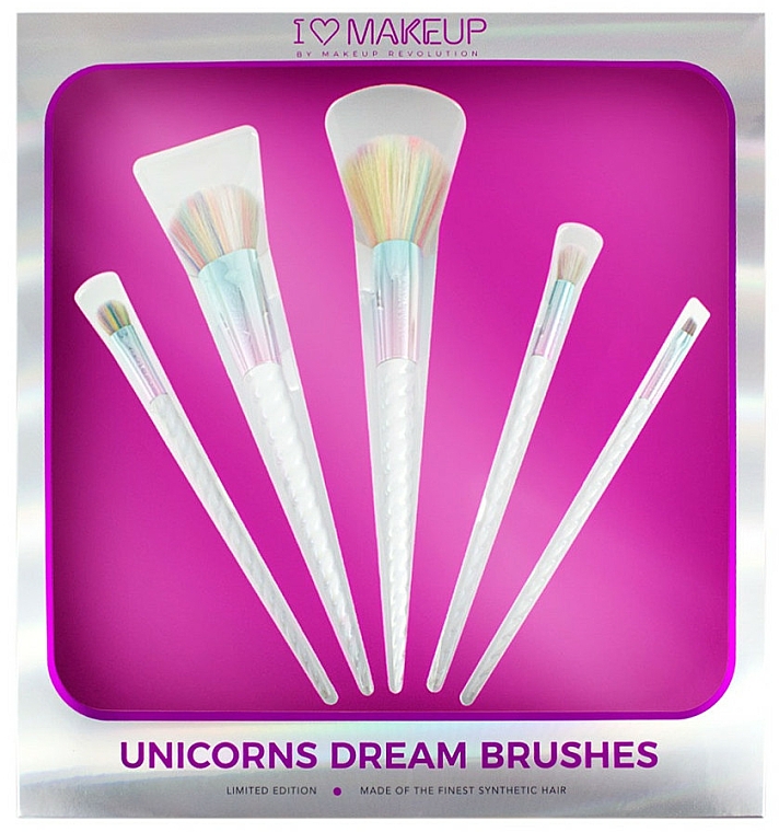 Make-up Pinselset 5-tlg. - I Heart Revolution Unicorns Dream Brush — Bild N2