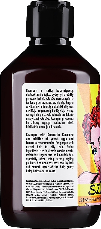 Haarshampoo mit kosmetischem Kerosin und Zitrone - New Anna Cosmetics Retro Hair Care Shampoo — Bild N2