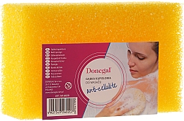 Anti-Cellulite Badeschwamm 6020 gelb - Donegal Cellulose Sponge — Bild N1