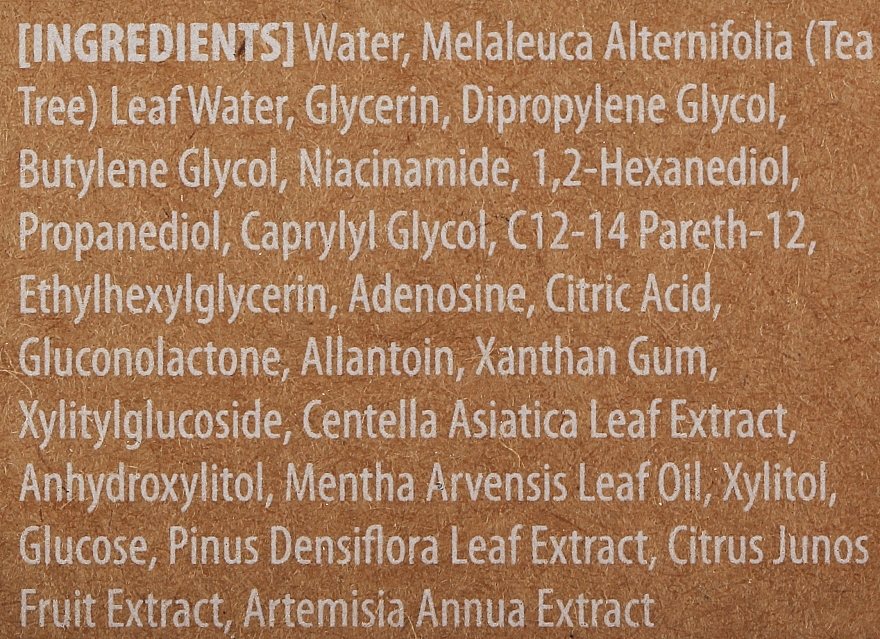 Gesichtstoner mit Centella Asiatica und Teebaum - Mary & May Vegan Cica Tea Tree AHA PHA Toner — Bild N3