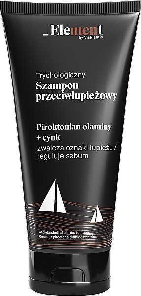 Trichologisches Anti-Schuppen-Shampoo für Männer - Element Shampoo Anti-Dandruff Shampoo For Men  — Bild N1