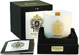 Düfte, Parfümerie und Kosmetik Tiziana Terenzi Mediterranean Scented Candle White Glass - Duftkerze