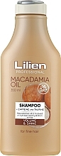 Shampoo für dünnes Haar mit Macadamiaöl - Lilien Macadamia Oil Shampoo — Bild N1