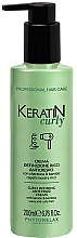 Düfte, Parfümerie und Kosmetik Glättende Creme für lockiges Haar - Phytorelax Laboratories Keratin Curly Curls Defining Anti-Frizz Cream