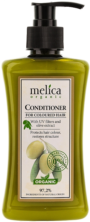 Haarspülung für coloriertes Haar - Melica Organic for Coloured Hair Conditioner — Bild N1