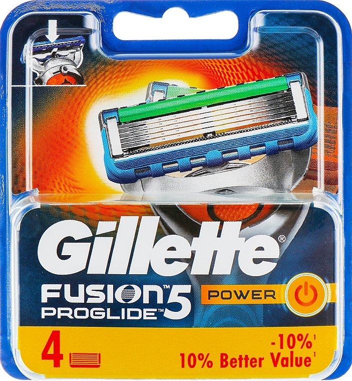 Ersatzklingen 4 St. - Gillette Fusion ProGlide Power