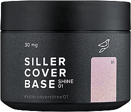 Düfte, Parfümerie und Kosmetik Camouflage-Basis für Nagellack 30 ml - Siller Professional Cover Base Shine