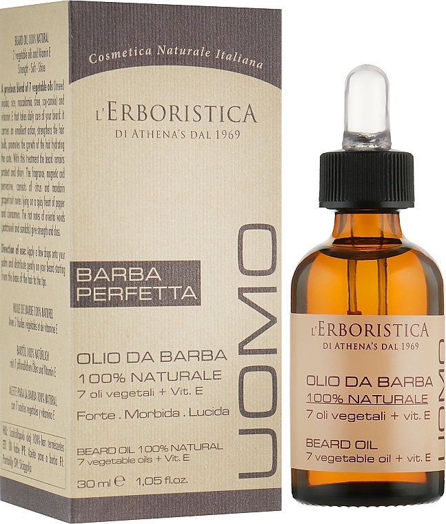 Athena's L'Erboristica Beard Oil  - Bartöl — Bild N1