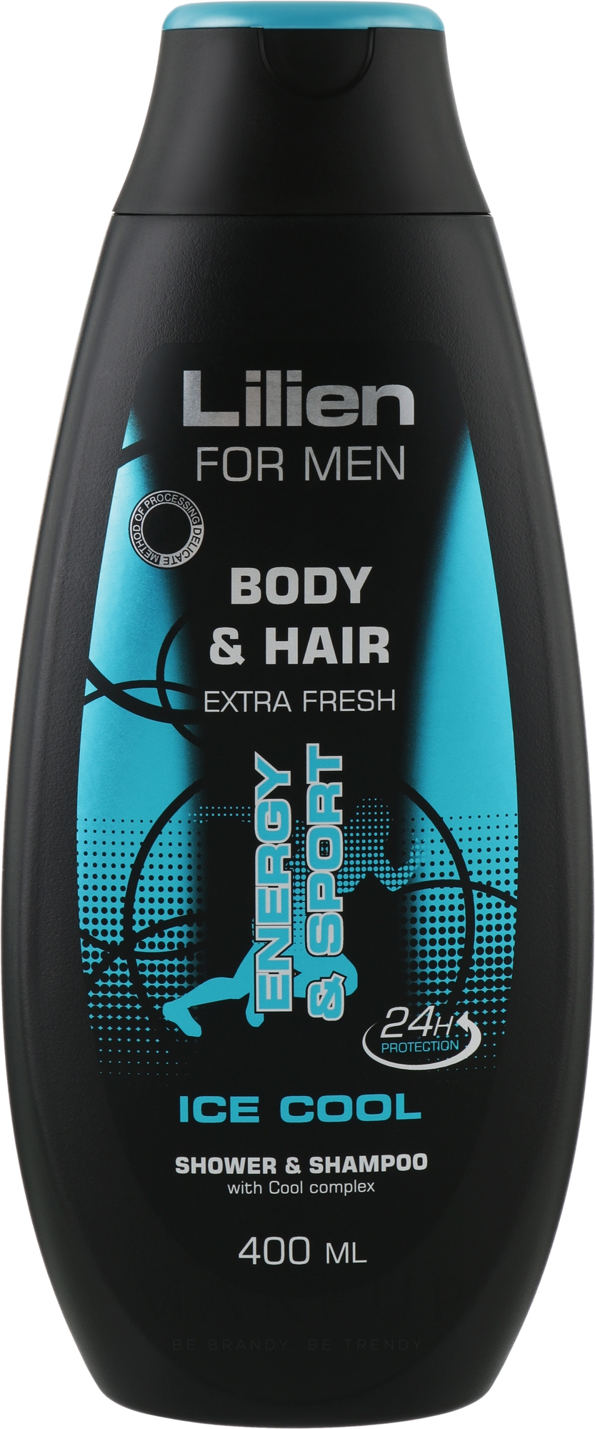 2in1 Shampoo und Duschgel Ice Cool - Lilien For Men Body & Hair Shower & Shampoo — Foto 400 ml