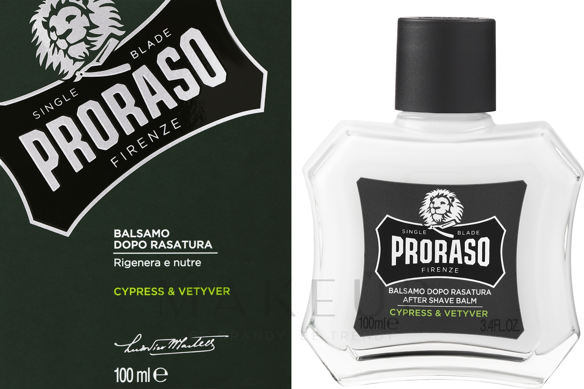 After Shave Balsam - Proraso Cypress & Vetiver After Shave Balm — Bild 100 ml