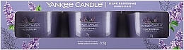 Düfte, Parfümerie und Kosmetik Duftkerzen-Set Lila Blumen - Yankee Candle Lilac Blossoms 
