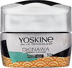 Düfte, Parfümerie und Kosmetik Anti-Falten Tages- und Nachtcreme mit grünem Kaviar 50+ - Yoskine Okinava Green Caviar 50+ Japanese Wrinkle Eraser