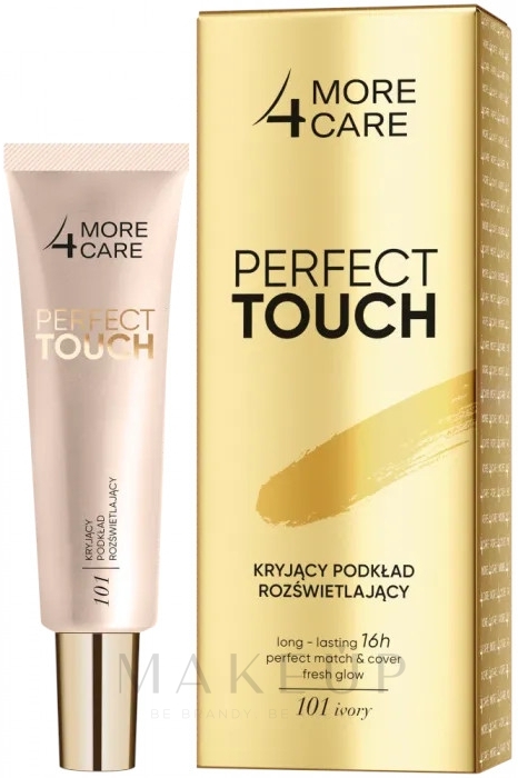 More4Care Perfect Touch Covering Illuminating Foundation - Foundation — Bild 101 - Ivory