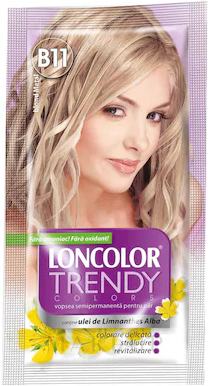 Semipermanente Haarfarbe - Loncolor Trendy Colors — Foto B11 - Metal Blonde