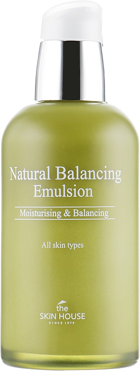 Feuchtigkeitsspendende und balancierende Gesichtsemulsion für alle Hauttypen - The Skin House Natural Balancing Emulsion — Bild N2