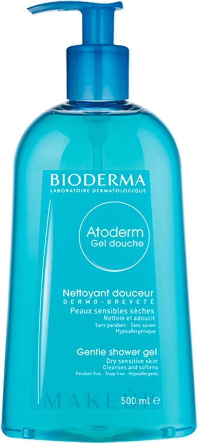 Duschgel für trockene und empfindliche Haut - Bioderma Atoderm Gentle Shower Gel — Bild 500 ml