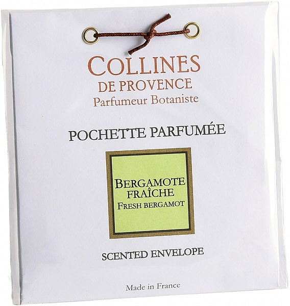 Duftsäckchen im Umschlag Frische Bergamotte - Collines de Provence Scented Envelope — Bild N1