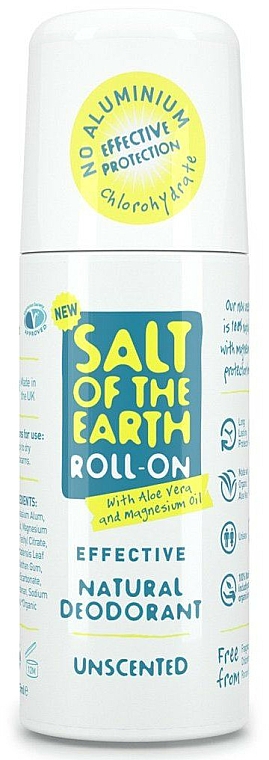 Deo Roll-on - Salt of the Earth Effective Unsented Roll-On Deo — Bild N1