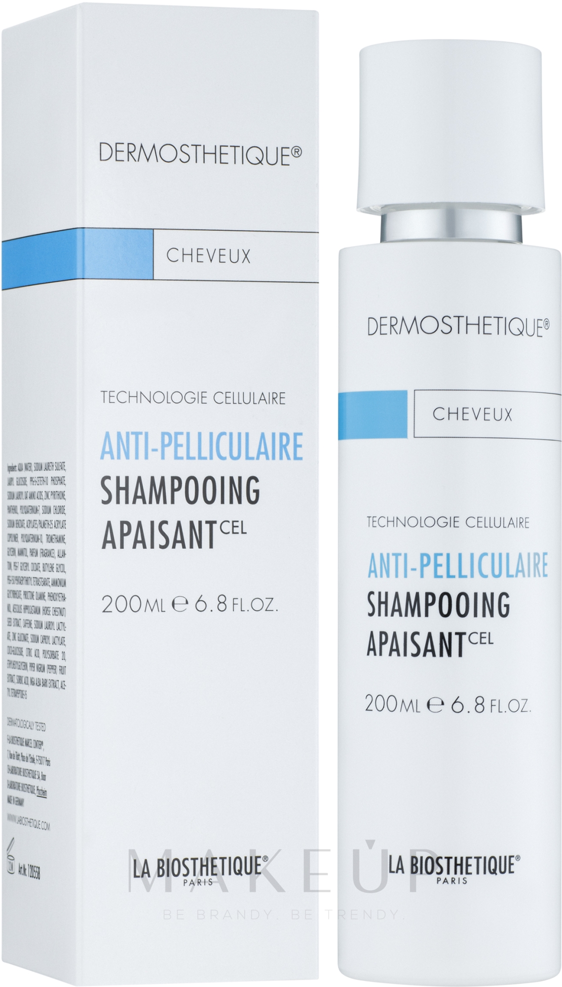 Shampoo gegen Schuppen - La Biosthetique Dermosthetique Shampooing Apaisant — Bild 200 ml