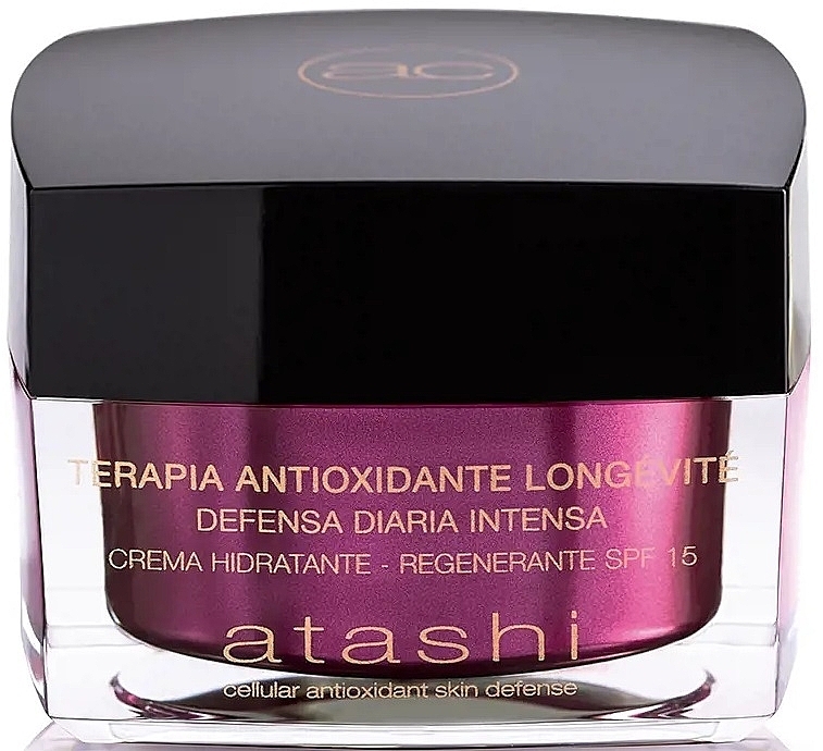 Gesichtscreme SPF15 - Atashi Antioxidant Moisturizing Regenerating Cream SPF 15 — Bild N1