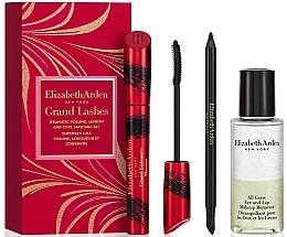 Düfte, Parfümerie und Kosmetik Make-up-Set - Elizabeth Arden Grand Lashes Dramatic Volume (Wimperntusche 8.5ml + Make-up-Entferner 50ml + Kajalstift 1.2g)
