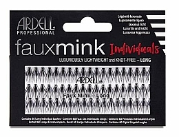 Düfte, Parfümerie und Kosmetik Wimpernbüschel-Set - Ardell Faux Mink Individuals Knot Free Long Black