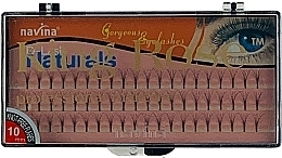 Düfte, Parfümerie und Kosmetik Wimpernbüschel-Set 10 mm, 60 St. - King Rose Gorgeos Eyelashes (10mm)
