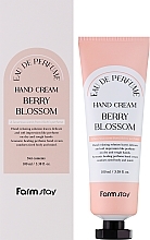 Handcreme - FarmStay Eau Hand Cream Berry Blossom — Bild N2