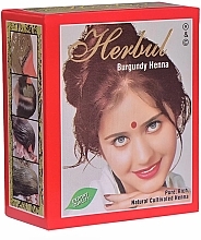 Henna für Haare burgunderrot - Herbul Burgundy Henna — Bild N3