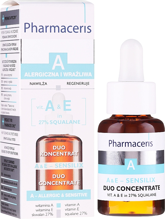 Gesichtskonzentrat mit Vitamin A und E - Pharmaceris A A&E Sensilix Duo Concentrate