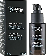 Anti-Falten Gesichtsserum mit Peptiden und Hyaluronsäure für klare und glatte Haut - Academie Derm Acte Ultimate Line Correcting Serum — Bild N1